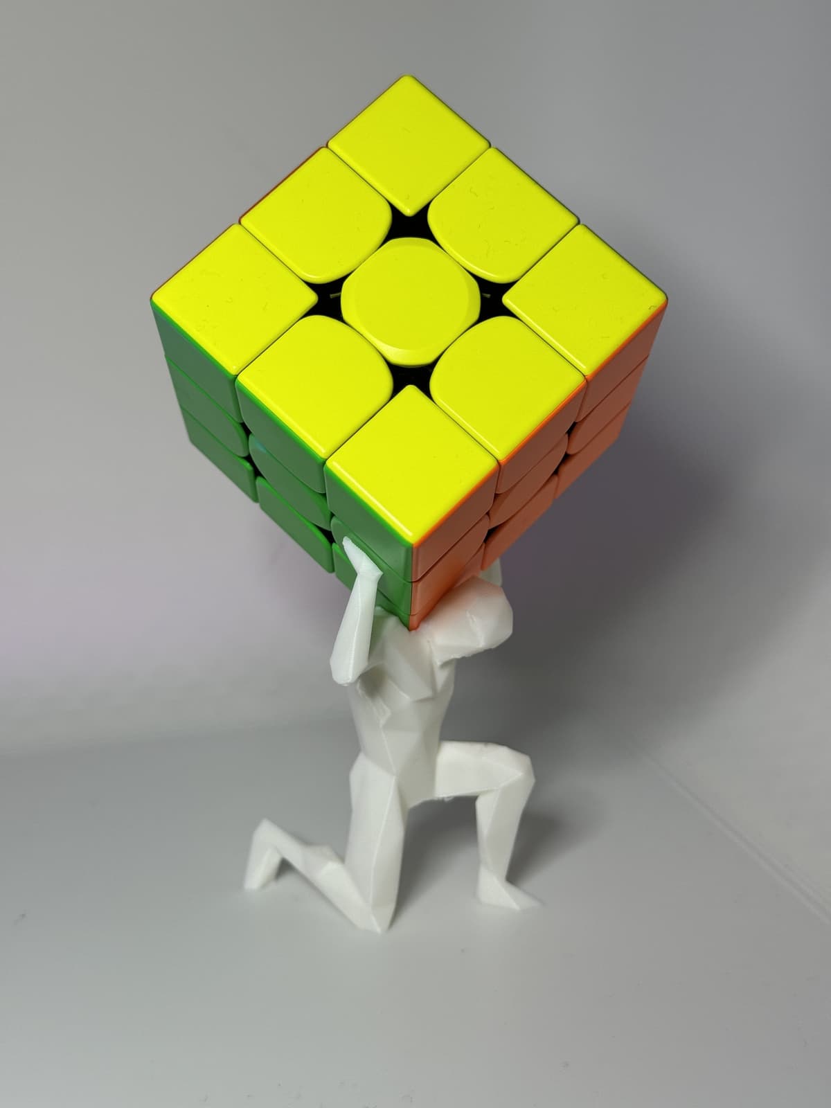 3D printed cube holder
